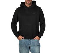 JACK & JONES Sudadera con capucha para hombre Relaxed Fit con estampado JWHINTERLUDE Hood Plus Size Sudadera con capucha Gris Negro Verde Beige S M L XL XXL 3XL 4XL 5XL 6XL 7XL 8XL, Negro , 3XL