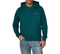 JACK & JONES Sudadera con capucha para hombre Relaxed Fit con estampado JWHINTERLUDE, tallas S M L XL XXL 3XL 4XL 5XL 6XL 7XL 8XL, azul petróleo oscuro, L