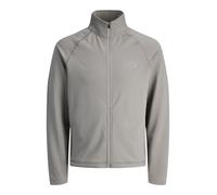 JACK & JONES Jcocnz Structure Sweat Full Zip Sn, Franela Gris, XS Hombres