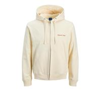 Blanco Hombres Cotton/In/Conversion/Cotton/Recycled/Polyester Sudadera Con Cremallera M EU