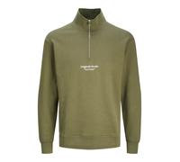 JACK & JONES Jorvesterbro-Sudadera con Cremallera Hn Noos, Calamata, S para Hombre