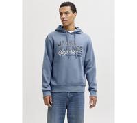 JACK & JONES Sudadera con logotipo y capucha. Color azul