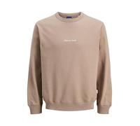 JACK & JONES Sudadera | Corte relaxed fit, Manga larga, Casual, Proceso muy suave a una temperatura máxima de 40°C