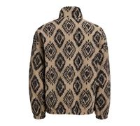 JACK & JONES Sudadera de Forro Polar para Hombre, Mocha Meringue, L