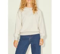 Jack & Jones Sudadera de mujer lisa con capucha y bolsillos. Crudo 38 (M)