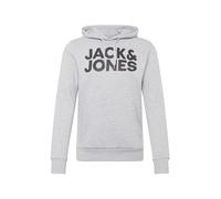 JACK & JONES Sudadera gris claro / negro S gris claro / negro