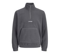 JACK & JONES Sudadera gris oscuro / blanco XL gris oscuro / blanco