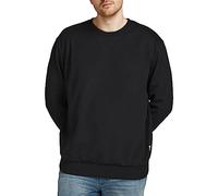JACK & JONES Sudadera Hombre Plus Sudadera Monocromática, Negro, 4XL