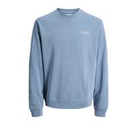 JACK & JONES Jjearchive Graphic Sweat Crew Neck Noos, Blue Mirage., XL