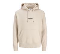 JACK & JONES Sudadera 'JJESOHO' greige / negro XS EUR