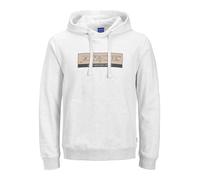 JACK & JONES Sudadera 'JORINWOOD' marrón claro / gris / blanco XXL EUR
