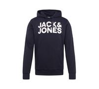 JACK & JONES Sudadera navy / blanco M navy / blanco
