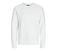 JACK & JONES Sudadera para Hombre, Monocolor, Blanco, XL