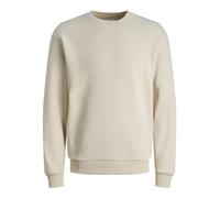 Jack & Jones Sudadera para Hombre, Monocolor, Moonbeam, XL