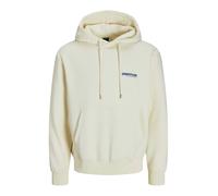 JACK & JONES Sudadera 'Union' crema / navy M crema / navy
