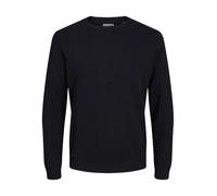 Jack & Jones Jersey Basic PLS básico Talla grande Hombre Negro 5XL