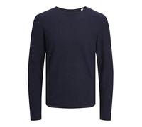 JACK & JONES Suéter de Punto para Hombre Suéter de Punto sólido, Moodindigo, S