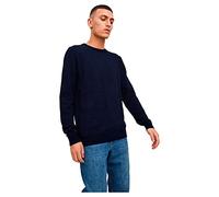 JACK & JONES Jjeatlas Knit Crew Neck Noos Suéter pulóver, Moodindigo, S para Hombre