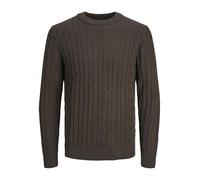 JACK & JONES Suéter SN de Cuello Redondo para Hombre, Mulch, S
