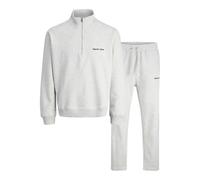 JACK & JONES Sweat High Neck Setpk MP Jornorrebro Emb-Sudadera de Cuello Alto, Color Blanco, XL para Hombre