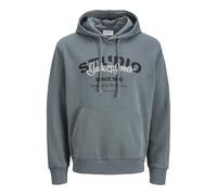 JACK & JONES Sweat Hood Jjyuki Sudadera con Capucha BF, Resistente al Agua, L para Hombre