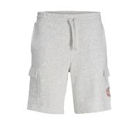 JACK & JONES Sweat Shorts Jpstgordon Alliance-Pantalones Cortos, Color Blanco, L Hombres