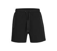 JACK & JONES Sweat Shorts Jpstgordon Fusion SRT Sn-Pantalones Cortos de chándal, Negro, S Hombres