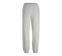 Jack & Jones JXABBIE RLX HW Every Pants SWT Noos, Light Grey Melange/Print:Bright White Jjxx Logo, XS