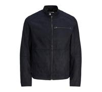 JACK & JONES Synthetic Leather Jacket Synthetic Leather Jacket Jet Black XS Jet Black XS
