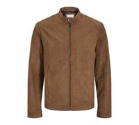Jack & Jones Synthetic Suede Jacket Synthetic Suede Jacket Cognac S Cognac S