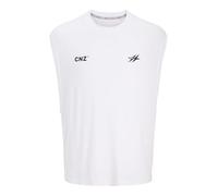 JACK & JONES Tank Top Camiseta de Tirantes Jcocnz Berlin, Blanco Brillante, XL Hombres