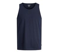 JACK & JONES Tanktop Jjeorganic Basic-Camiseta sin Mangas Noos, Blazer Azul Marino, M Hombre, Blazer Azul Marino, M