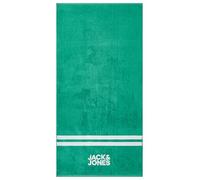 JACK & JONES Toalla de playa, 80 x 160 cm, 100 % algodón, toalla deportiva, tamaño único, color verde pino (12286236)