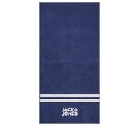 JACK & JONES Toalla de playa Toalla 80 x 160 cm 100% algodón Frotte JACCLUB Towel Toalla de baño Toalla deportiva, Tamaño:Talla única, Color:Ocean Cavern (12286236)