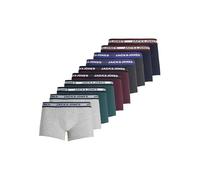 Jack & Jones Trunks 10-Pack Trunks Dark Grey Melange m Dark Grey Melange M