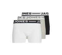 Jack & Jones Trunks 3-Pack Trunks For Boys Light Grey Melange 140 Light Grey Melange