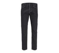 JACK & JONES JJICHRIS Jjoriginal SQ 737 Jeans, Black Denim, 29W x 30L para Hombre