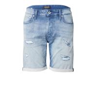 JJIRICK JJICON I.K. MF 136 SN - Pantalones cortos, Azul Denim., M
