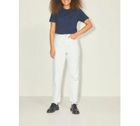 Jack & Jones Vaquero Lisbon de mujer mom fit y con cintura alta. Blanco 36-38/27 - Largo 30