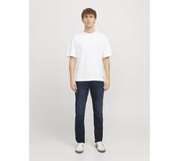 JACK & JONES Vaquero recto Clark. Color Azul Oscuro