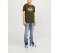 Jack & Jones Vaquero slim fit con elástico negro. Azul índigo 15 Años (15)