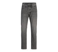 JACK & JONES Vaqueros de Corte Relajado para Hombre JJICHRIS Jjoriginal SBD 444 Noos Relaxed Fit Jeans, Black Denim, 33W / 30L