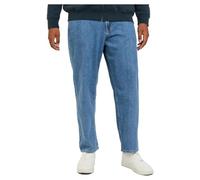 JACK & JONES Vaqueros de Corte Relajado para Hombre, Tallas Grandes, JJICHRIS JJORIGNIAL MF 412 PLS Relaxed Fit Jeans, Azul Denim., 54W x 34L