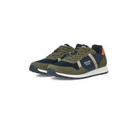 JACK & JONES Zapatillas deportivas bajas 'JFWHARROW' navy / oliva / naranja 41 navy / oliva / naranja