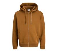 JACK & JONES Zip Hoodie Plain Zip Hoodie Monks Robe M Monks Robe M