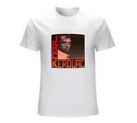 Jack Kerouac The Legacy Men's T-Shirt Unisex White Cotton Hip Hop Print tee Shirts M