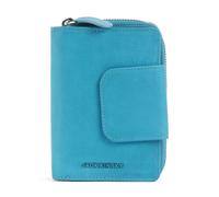 Jack Kinsky Aruba 511 RFID Monedero turquesa, cuero, mujer