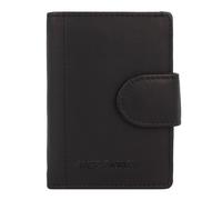 Jack Kinsky Aruba Cartera Protección RFID Piel 7.5 cm negro