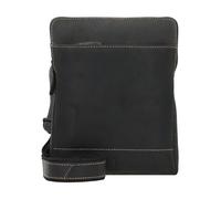 Jack Kinsky Baltimore 24 Bolsa de hombro Piel natural 19 cm gris