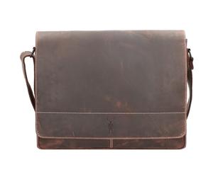 Jack Kinsky Baltimore 5 Messenger Piel 38 cm marrón